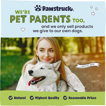 Pawstruck Natural Bizarre Cow Ears Bargain Bag – Rawhide-Free, Highly Digestible, Low Calorie & Long-Lasting Chew Treat for All Breeds – 1.5 lb Bag