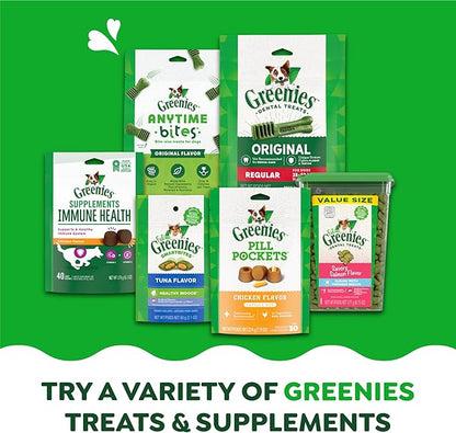 Greenies Original Regular Dental Dog Treats, 3 oz. Pack (3 Treats)