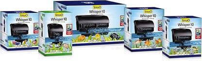 Tetra Whisper IQ Power Filter 45 Gallons, 215 GPH, With Stay Clean Technology
