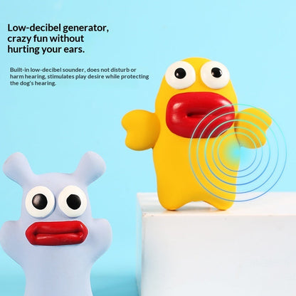 Durable Chew-Resistant Natural Latex Pet Squeaky Toy