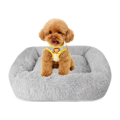 Best Washable Gray Plush Beds for Cats and Dogs