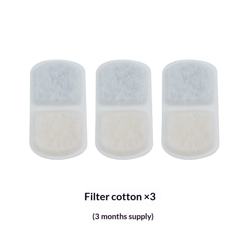 Cat Automatic Circulating Pet Water Fountain Filter Cartridge Cotton