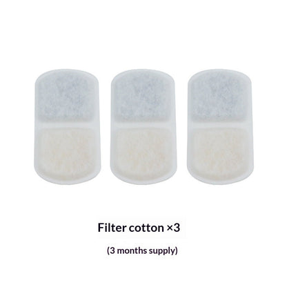 Cat Automatic Circulating Pet Water Fountain Filter Cartridge Cotton