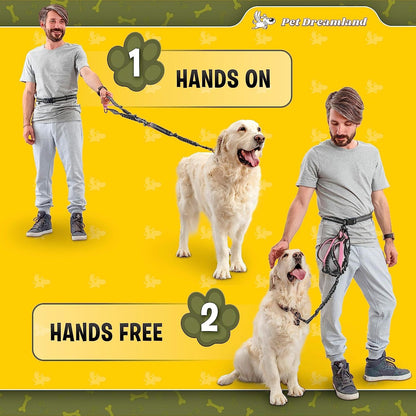 Exquisite Hands-Free Dog Leash for Large Dogs