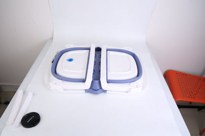 Collapsible Pet Soaking Tub & Bath Basin with Built-in Digital Thermometer