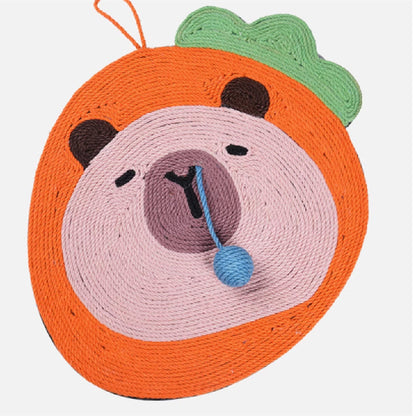 Fruit Dolphin Sisal Wall Cat Scratch Board Wear-resistant Scratch-resistant