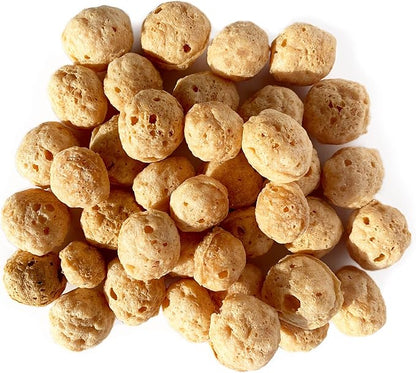 yakyPUFF Himalayan Cheese Treats | Lactose Free | Gluten Free | Grain Free | REAL BACON | USA MADE | For All Breeds | Bacon Flavor Crispy Puffed Treat
