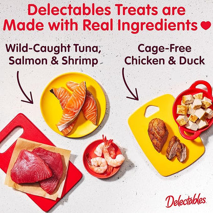 Delectables Squeeze Up Non-Seafood Variety Pack Lickable Cat Treat, 20 Count (Pack of 1)