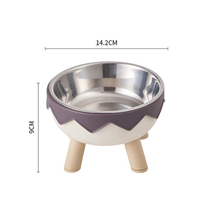 Cat Neck Protection Pet Anti-tumble Cat Bowl
