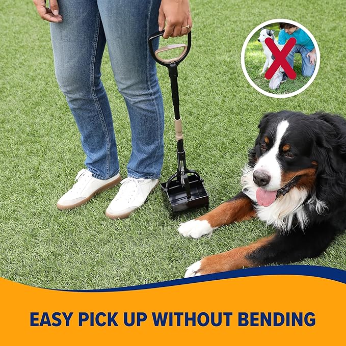 Arm & Hammer Pooper Scooper Claw Scoop Dog Poop Scooper for Yard Pet Waste Management System (Pack of 6)