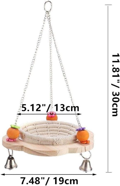 Bird Nest Swing Hammock Cage