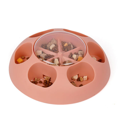 Pet Automatic Press Leakage Device Dog Food Training Leakage Toy