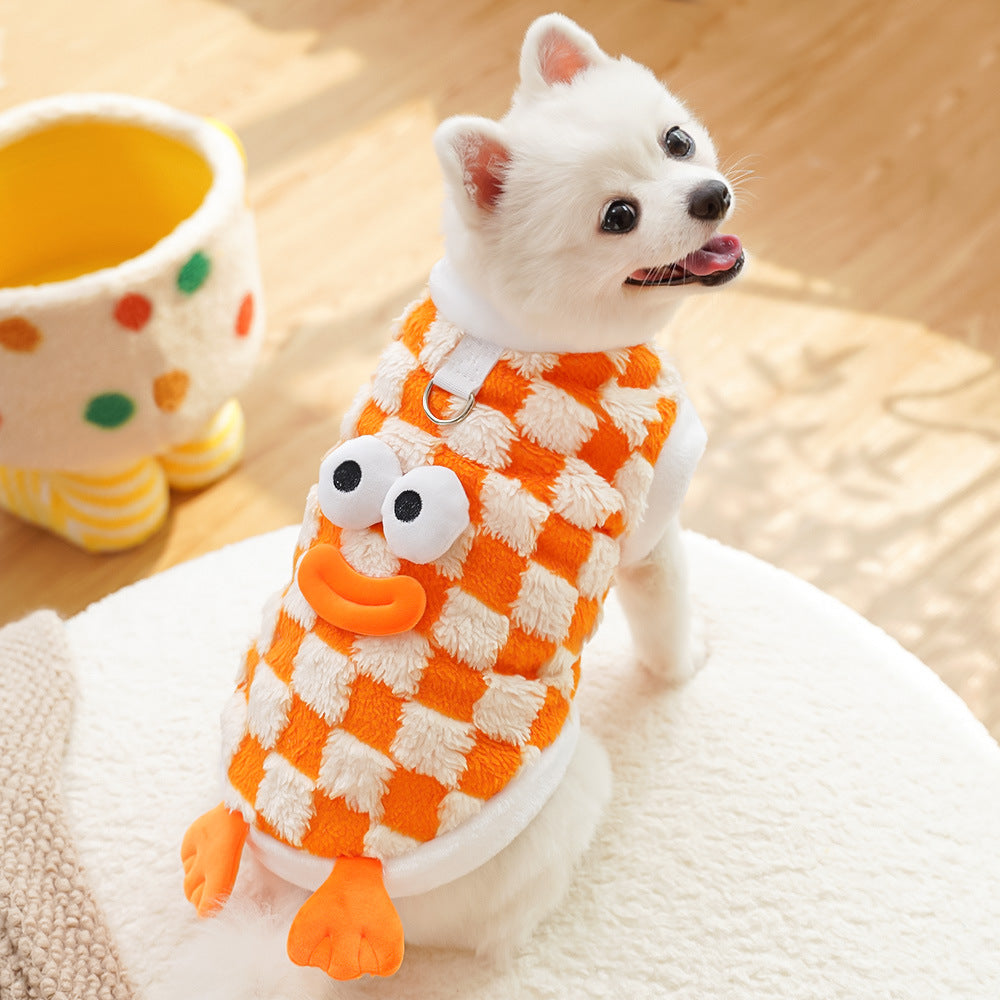Autumn And Winter Pet Dog And Cat Clothes