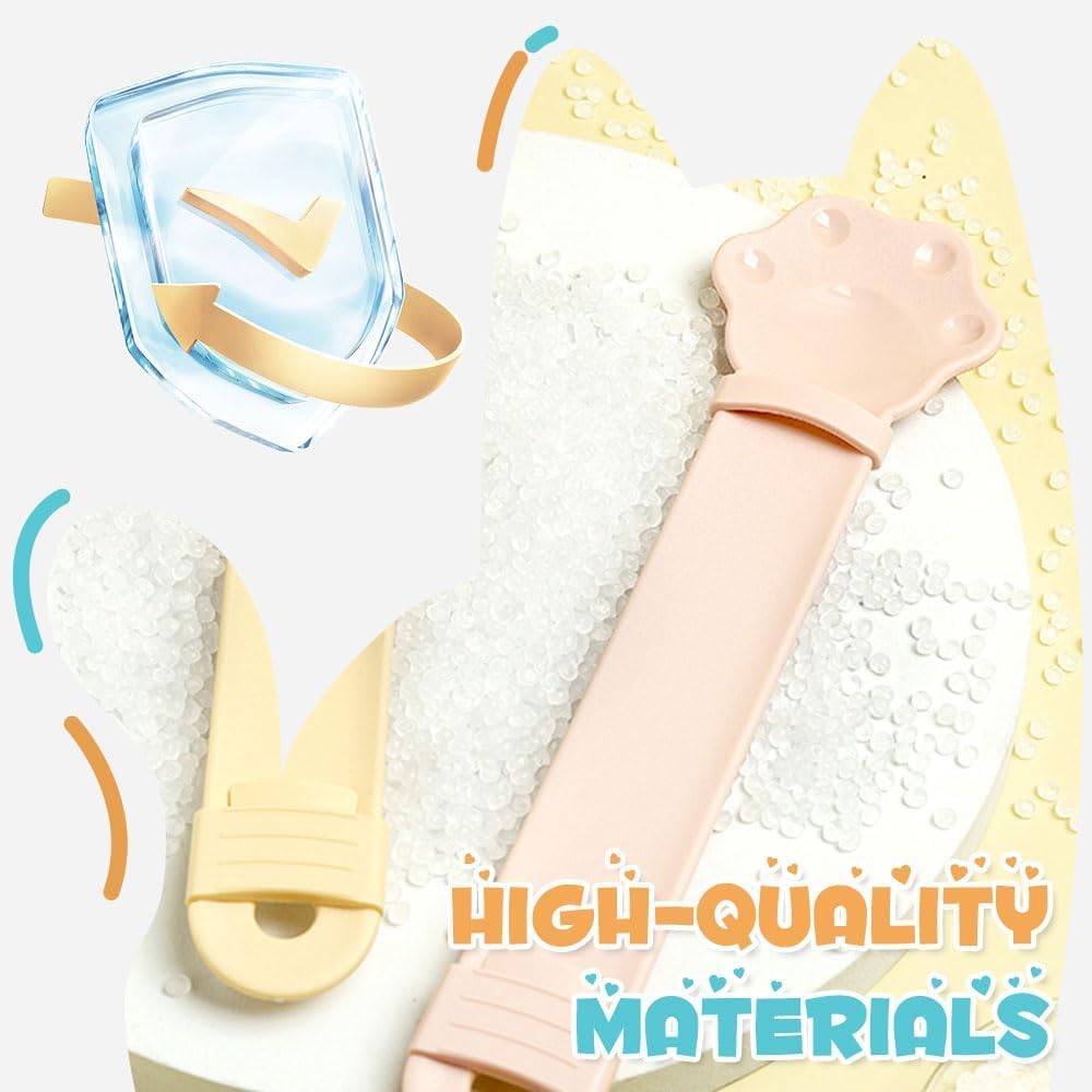 Cat Treat Spoon Squeeze, Cute Churu Spoon, Multifunctional Cats Treat Feeder Spoons, Comfortable Grip For Lickable Treats Feeding Dispenser For Wet Food