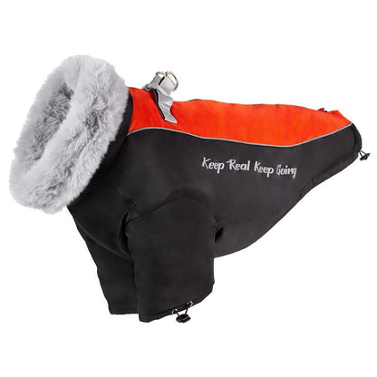 Thickened Two-legged Windproof Dog Coat Warm For Large Dogs