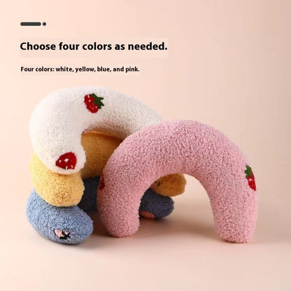 Anti-scratching Protective Cervical Pillow Cat Toy Pillow Pet Supplies