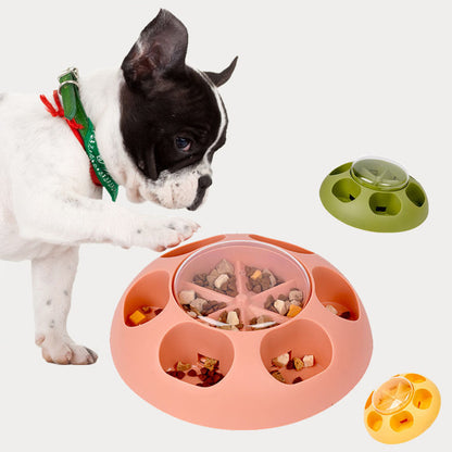Pet Automatic Press Leakage Device Dog Food Training Leakage Toy