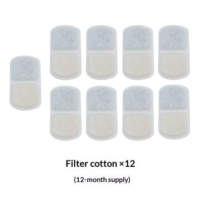 Cat Automatic Circulating Pet Water Fountain Filter Cartridge Cotton