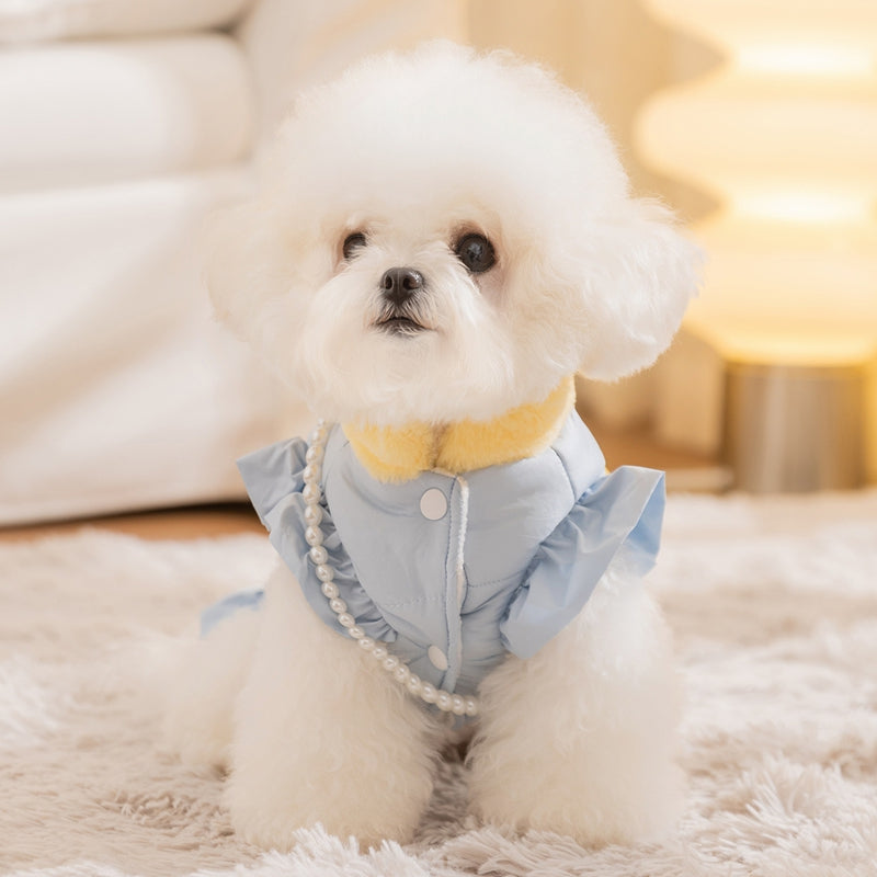 Autumn And Winter Pet Clothes, Outdoor Toiling, Ladylike And Princess Skirts For Warmth, Various Styles Of Small Cat And Dog Clothes