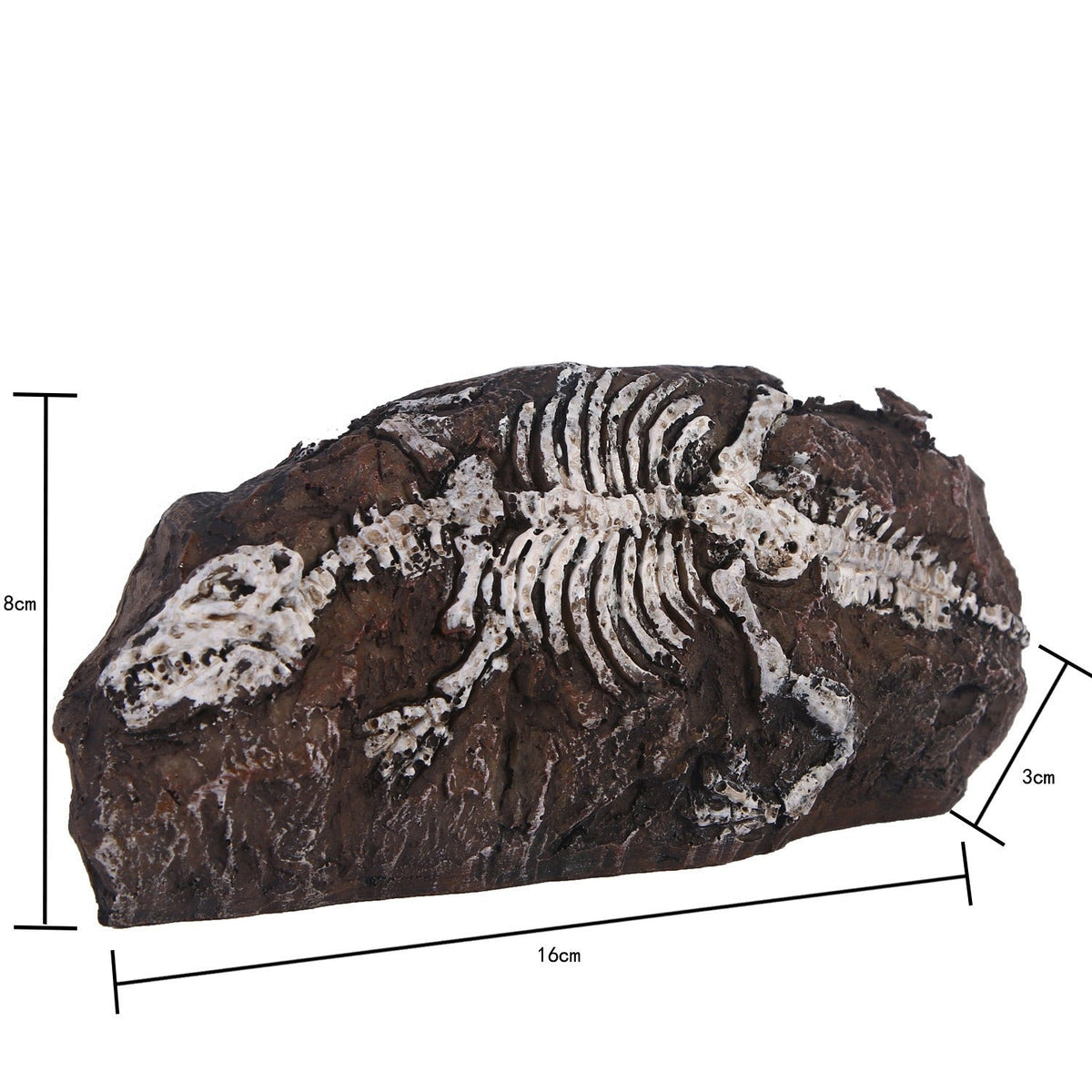 Fossil aquarium fish tank resin ornaments