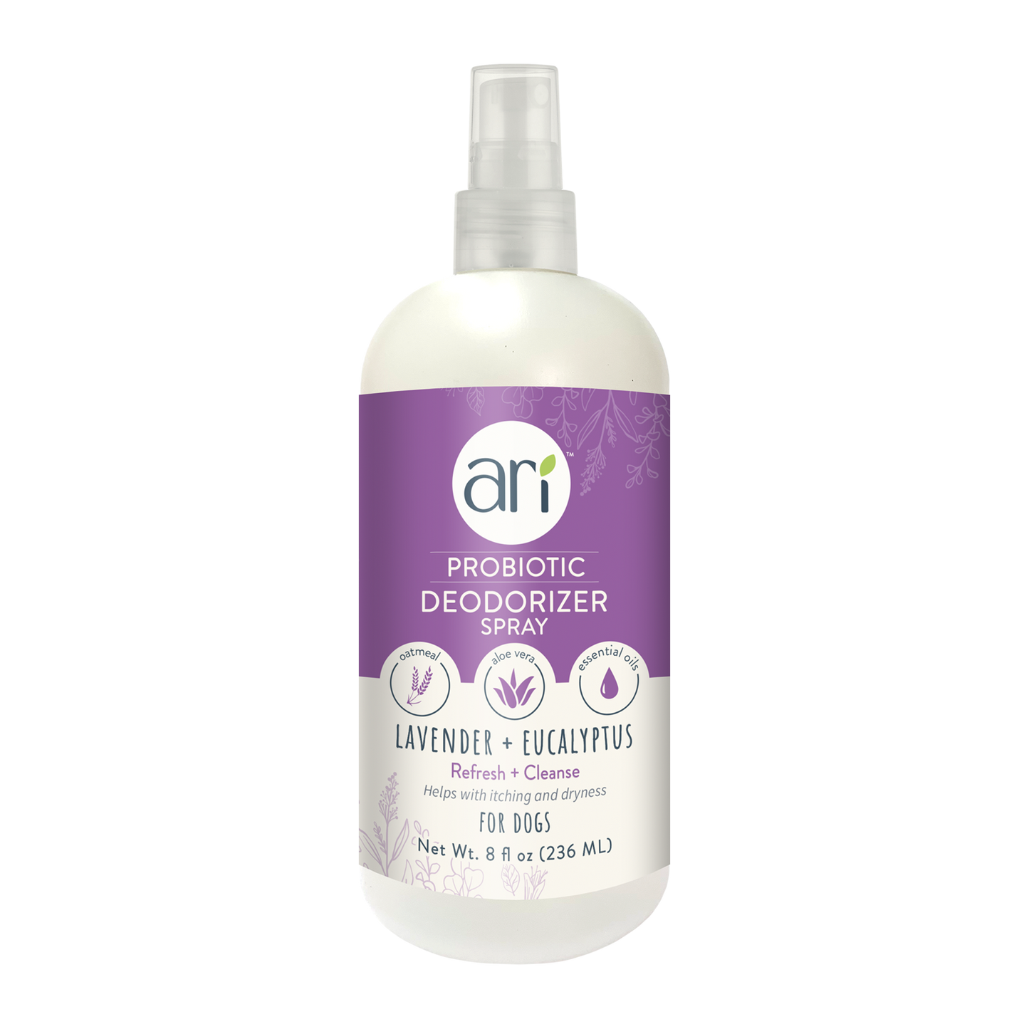 ARI Probiotic Deodorizer Spray – LAVENDER + EUCALYPTUS