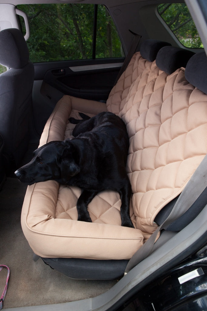Headrest Back Seat Protector - Tan-