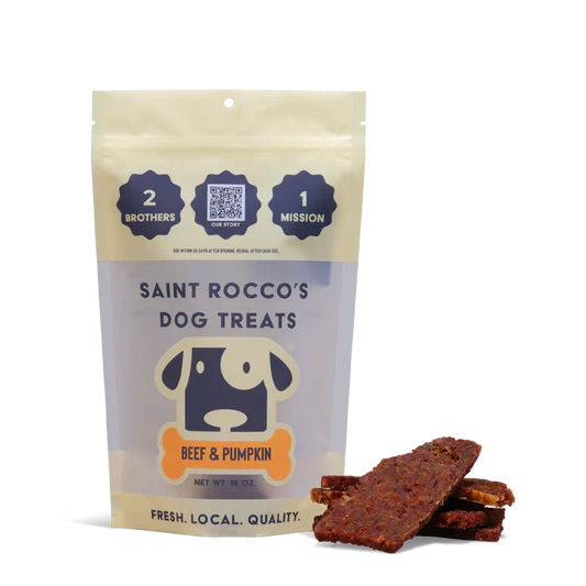 Saint Rocco's Dog Treats Beef & Pumpkin