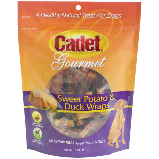 Premium Gourmet Duck and Sweet Potato Wraps Treats