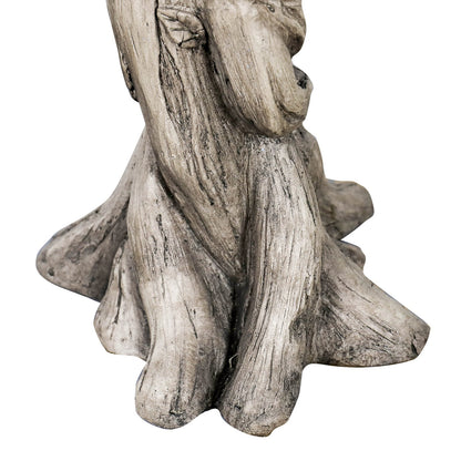 Concrete Bird Bath Statue Classical Goddess 22 Inch