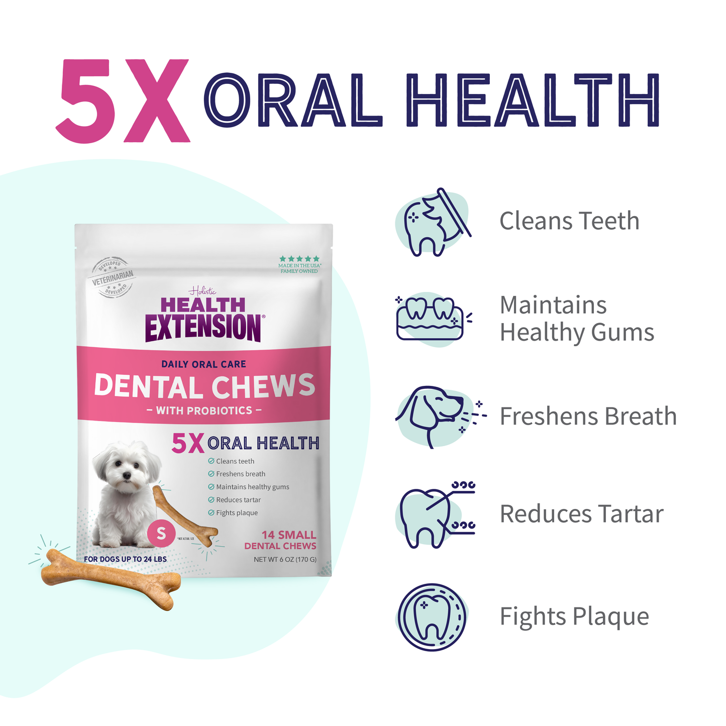 Probiotic Dental Bones
