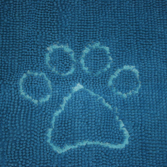 DGS Pet Products Dirty Dog Door Mat Large Aqua 35" x 26" x 2"