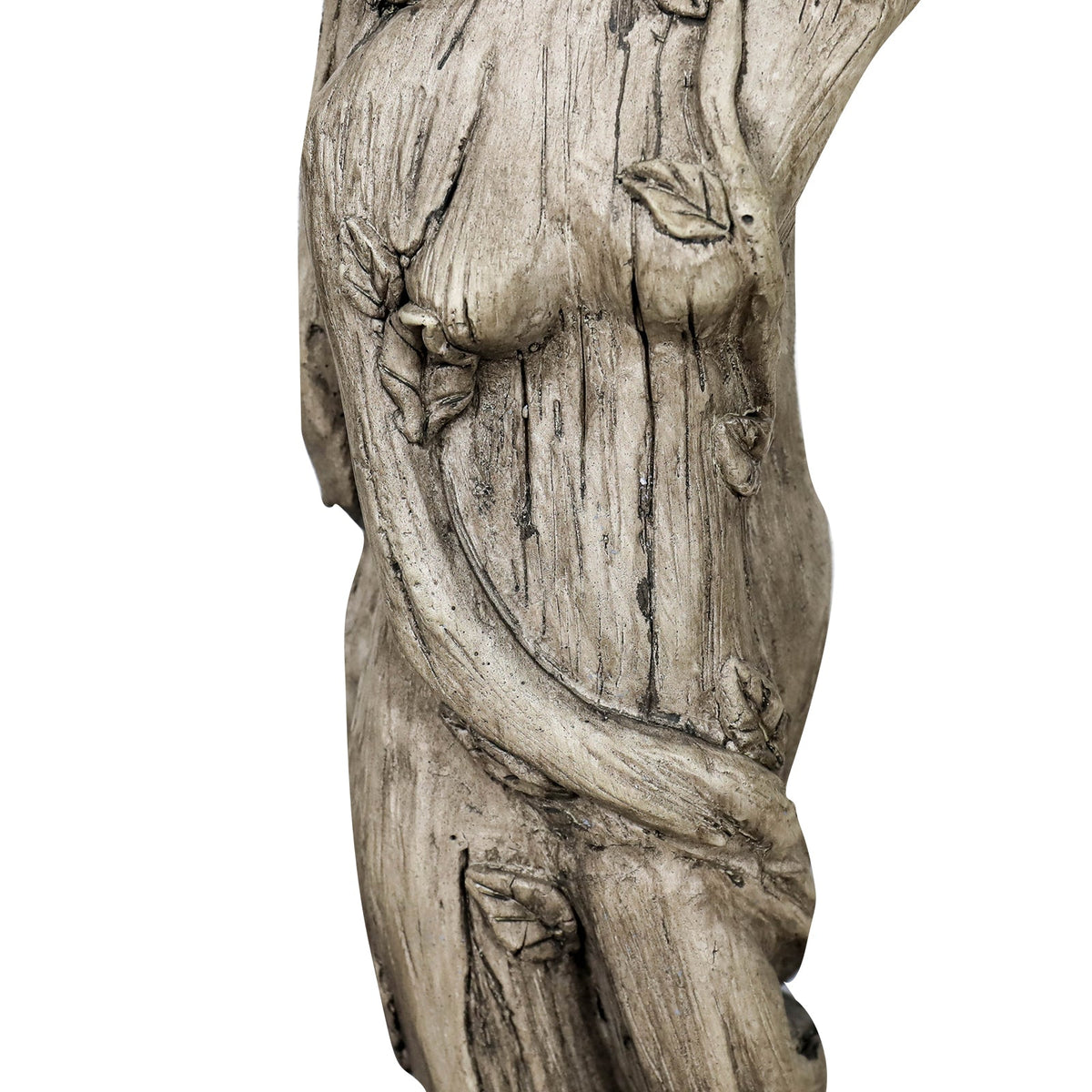 Concrete Bird Bath Statue Classical Goddess 22 Inch