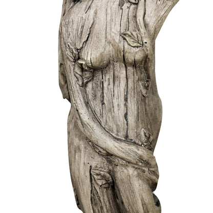 Concrete Bird Bath Statue Classical Goddess 22 Inch