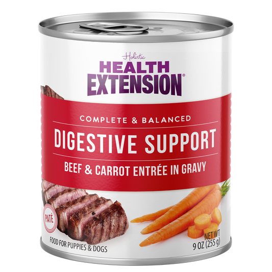 Digestive Support, Beef & Carrot Entrée in Gravy 9oz