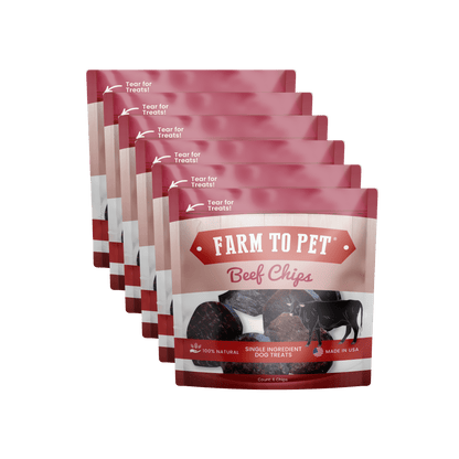 Beef Chips Snack Pack Bundles | Dog Treats for Training & Travel