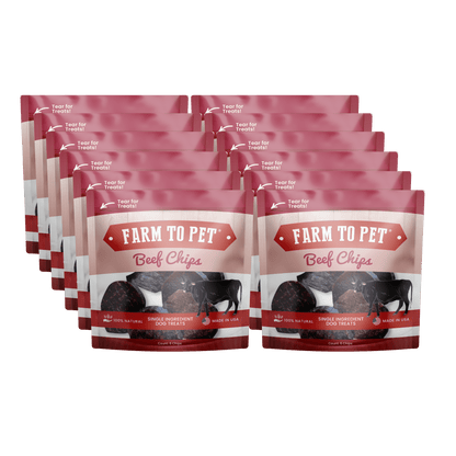 Beef Chips Snack Pack Bundles | Dog Treats for Training & Travel