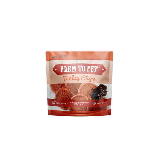 Turkey Chips Snack Pack Bundles | Low Allergen Treats for Training