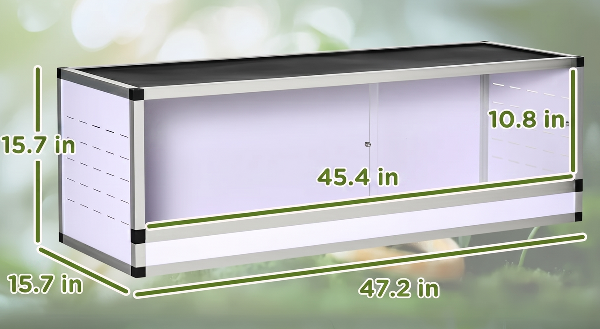 47"x16"x16" Front-Opening Enclosure