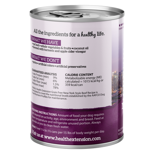Grain Free New York Style - Beef Recipe