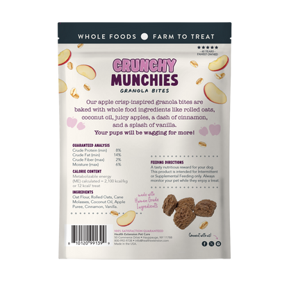 Crunchy Munchies Granola Bites-Appley Crisp