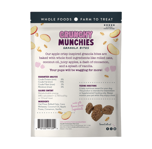 Crunchy Munchies Granola Bites-Appley Crisp