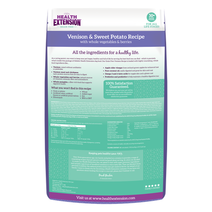 Grain Free Venison & Sweet Potato Recipe