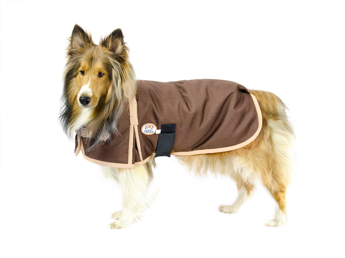 Derby Originals 1200D Horse-Tough Ruff Pup Winter Dog Coat – 150g Insulated, 3-Layer Breathable Design with Nylon Lining, 2-Year Warranty