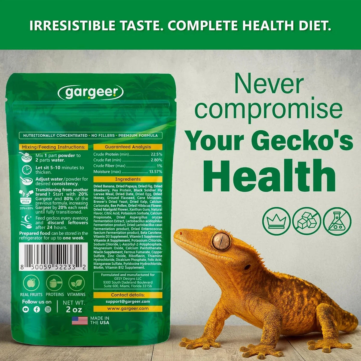 Gargeer Picky Geck: Rainforest Mist