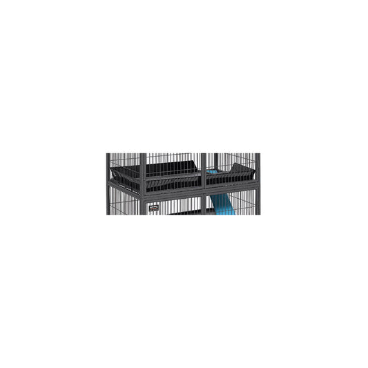 Midwest Nation Accessory Upper Scatter Guard Black 34.5" x 22.75" x 4"