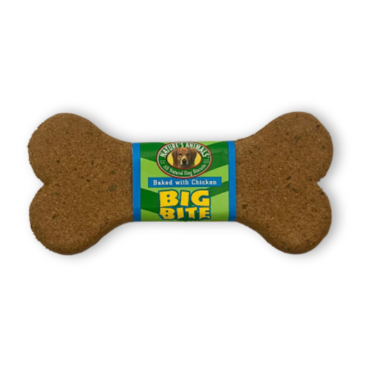 Nature's Animals Big Bite Dog Biscuit Chicken