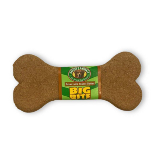 Nature's Animals Big Bite Dog Biscuit Peanut Butter