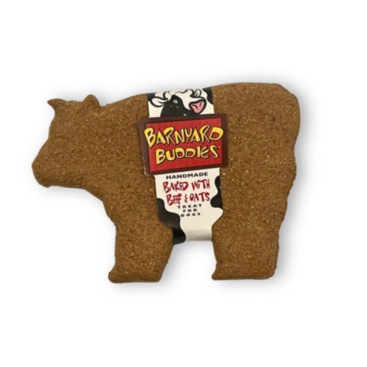 Nature's Animals Barnyard Buddies Dog Biscuit Beef & Oats