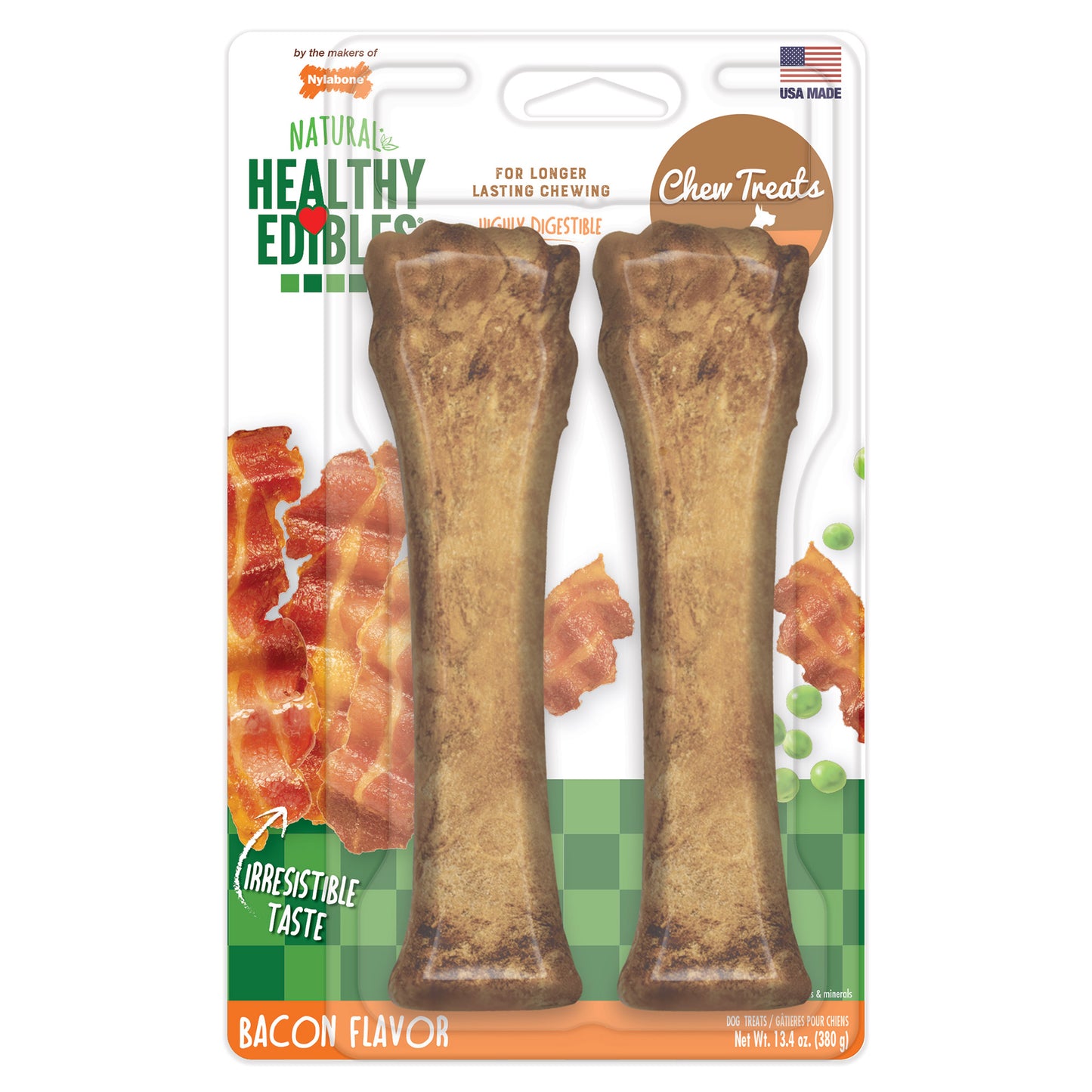 Healthy Edibles Longer Lasting Bacon Treats Sourper