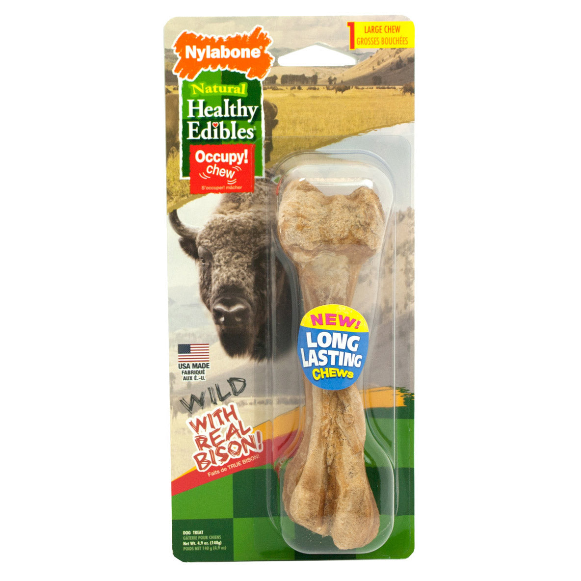 Healthy Edibles Wild Chew Treats Bison